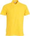 Heren Polo Clique Basic 028230 Lemon